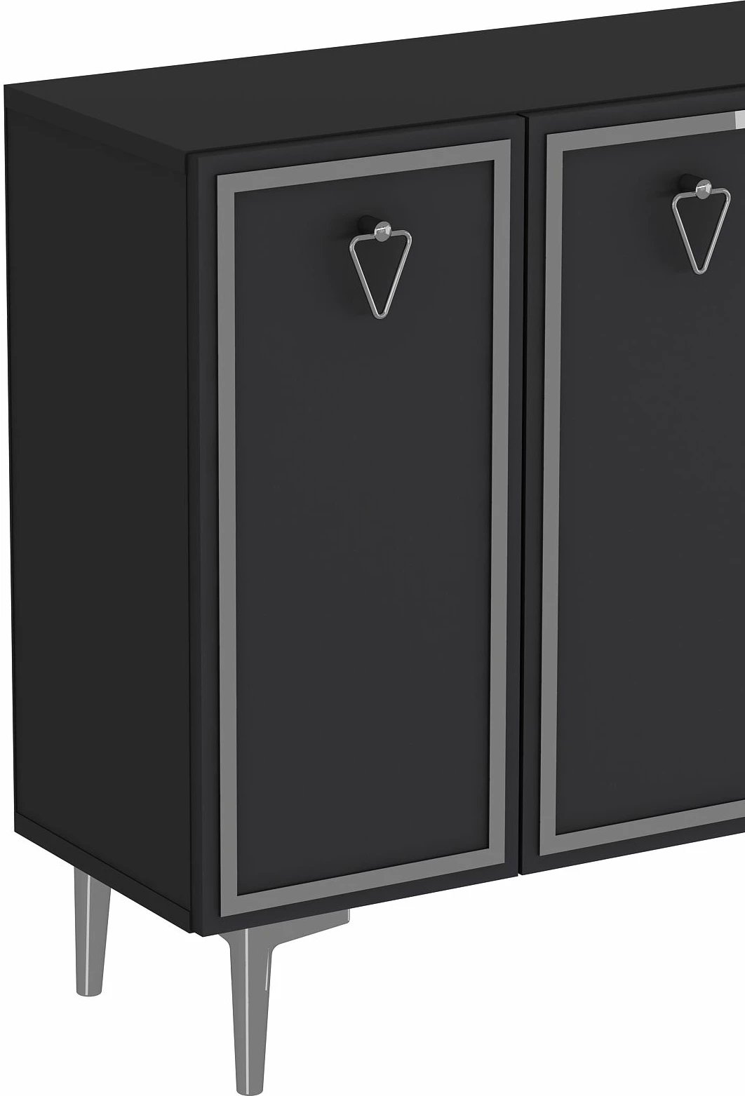 Konsol Skye Decor, anthracite, silver, 8160KM-1