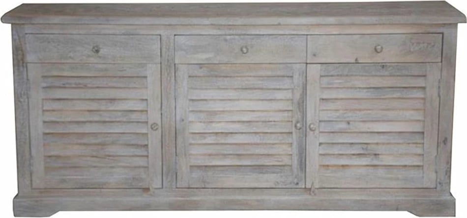 Bufe Grillies, dru mango, ngjyrë natyrale antike, 170x40x78