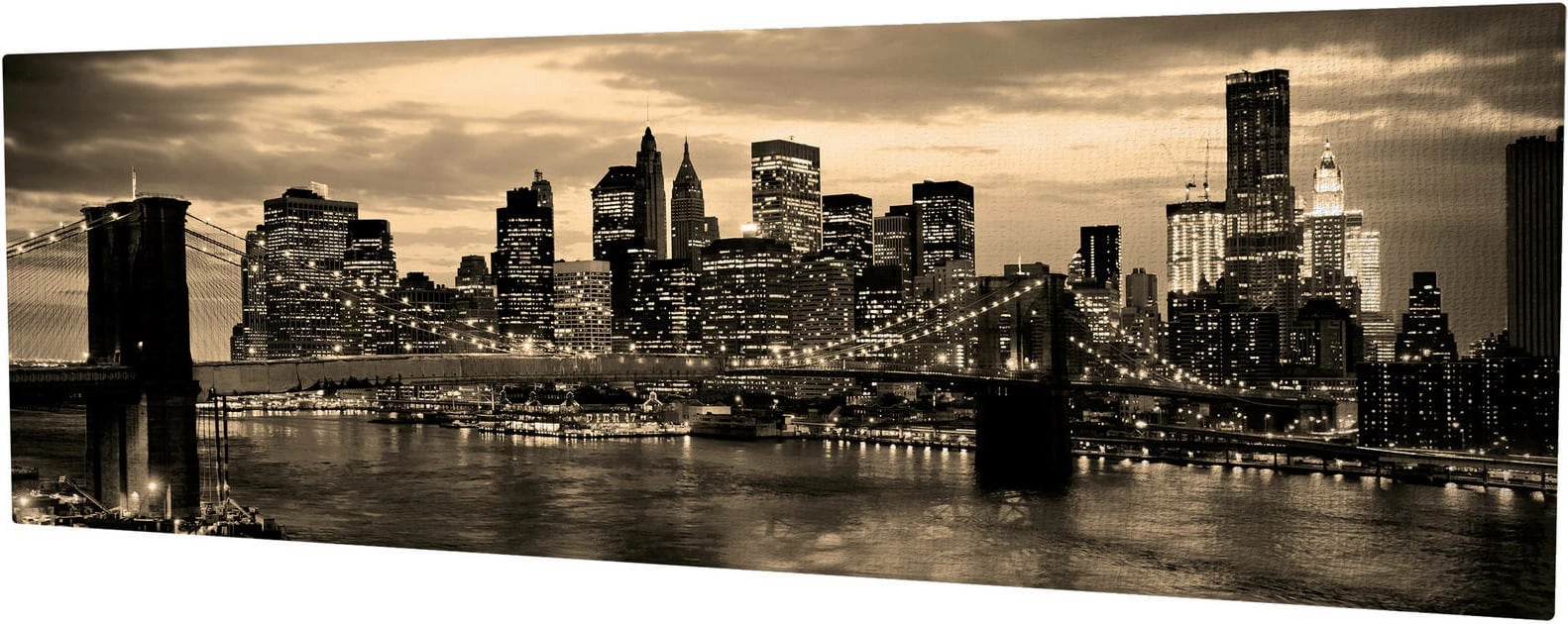 Pikturë dekorative në kanavacë, Wallity, PC011, shumëngjyrëshe, 30x80cm