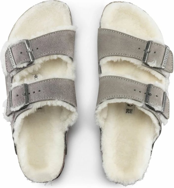 Flip-flop Birkenstock për femra/meshkuj, gri