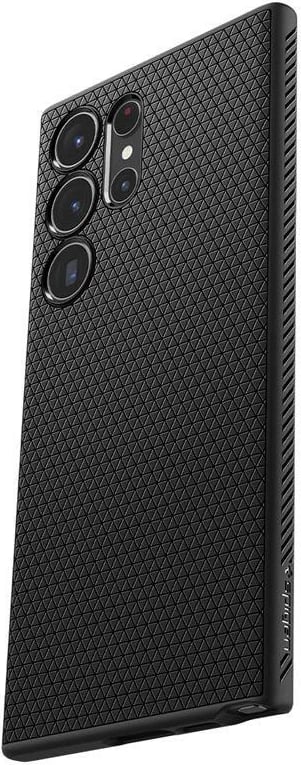 Mbështjellës Spigen Liquid Air për Samsung Galaxy S23 Ultra, Mat i zi