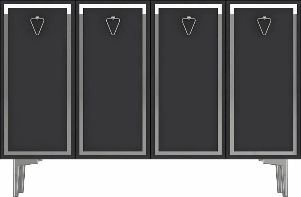 Konsol Skye Decor, anthracite, silver, 8160KM-1