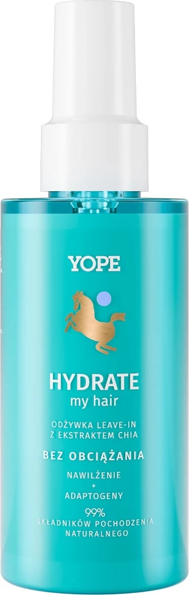 Kondicioner pa shpëlarje për flokë Yope Hydrate My Hair Leave-In Conditioner për femra 150ml