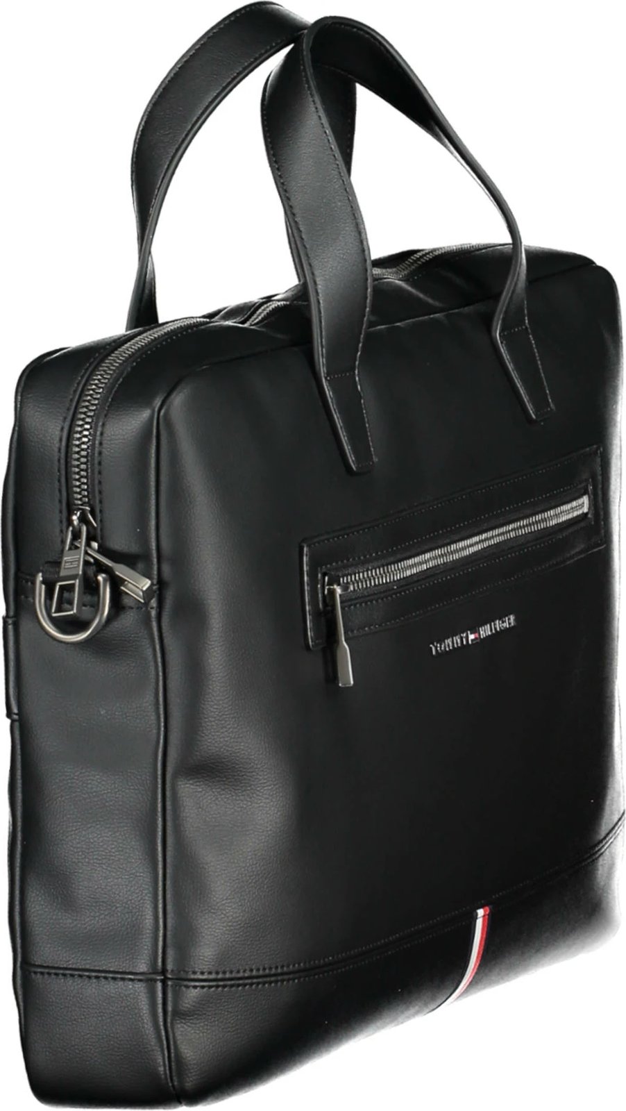 Çantë pune TOMMY HILFIGER MAN BLACK BRIEFCASE, meshkuj, e zezë Çantë pune TOMMY HILFIGER MAN BLACK BRIEFCASE, meshkuj, e zezë