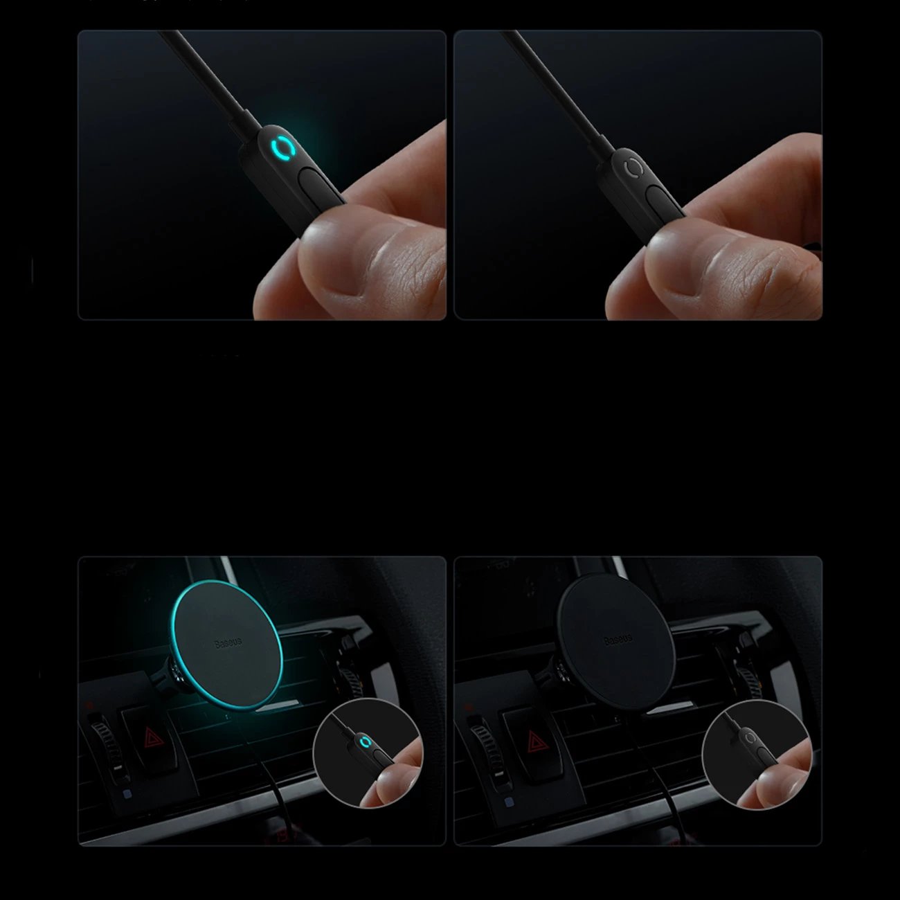 Karikues veture Baseus CW01, MagSafe 15W, USB-C 25W, i zi