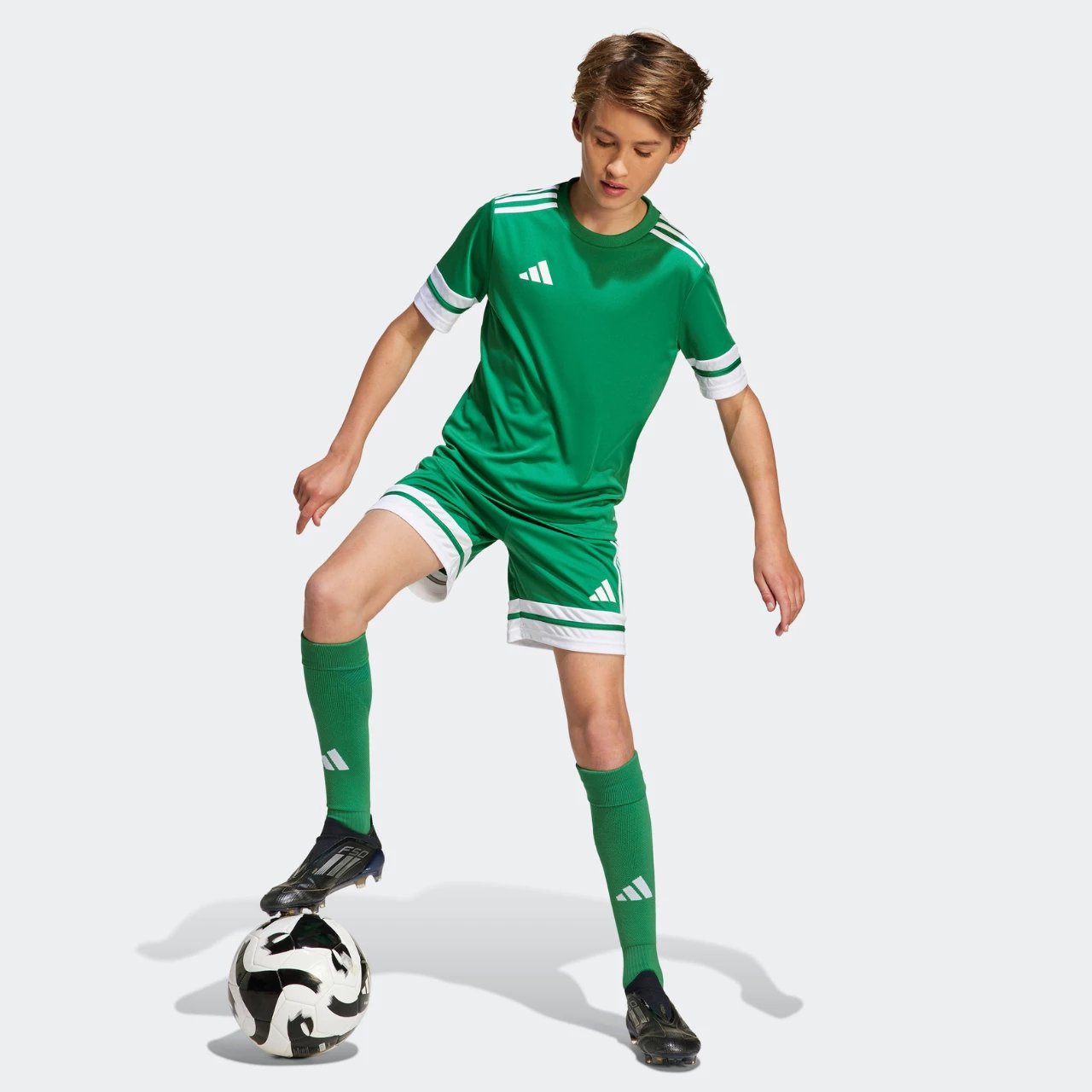 Maicë për fëmijë adidas, e gjelbër