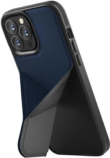 Mbështjellës UNIQ Transforma Magclick për iPhone 14, me qëndrim, kaltër