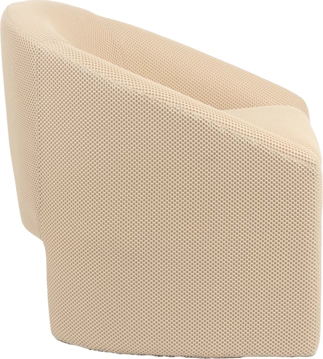 Fotelë Mordak, ngjyrë bezhë, 82x72x74cm