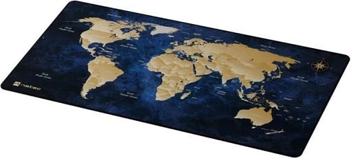 Mauspad Natec School, për gamerë, 800x400mm, zi-verdhë