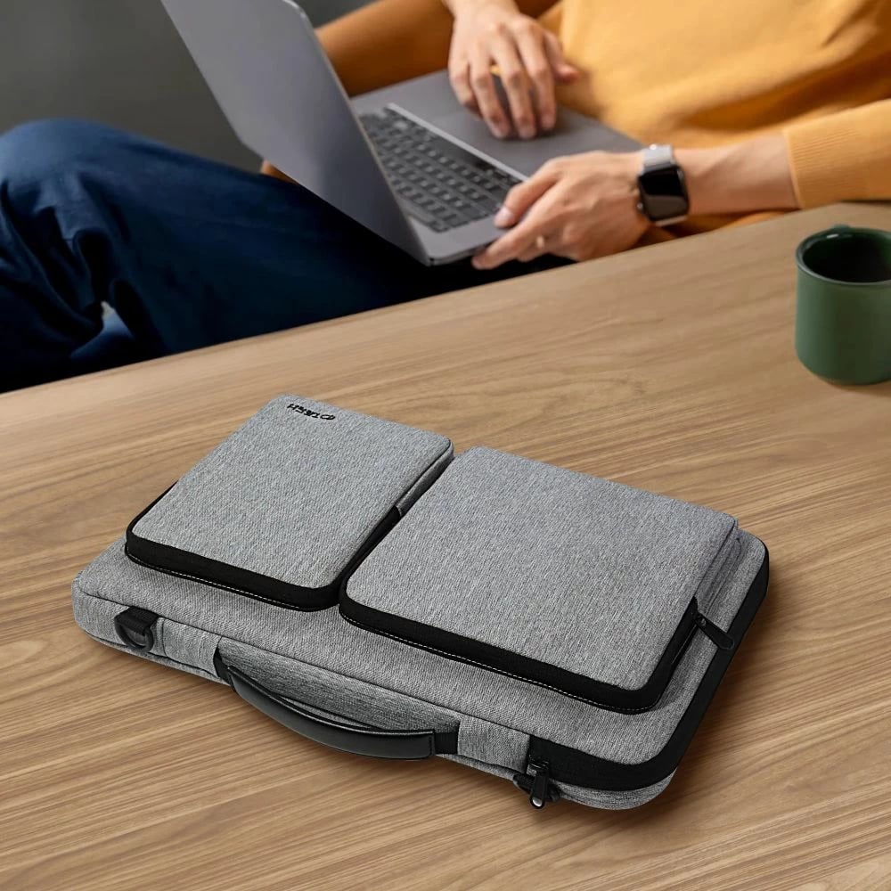 Çantë laptopi Tech-Protect Defender Bag 15-16", Gri