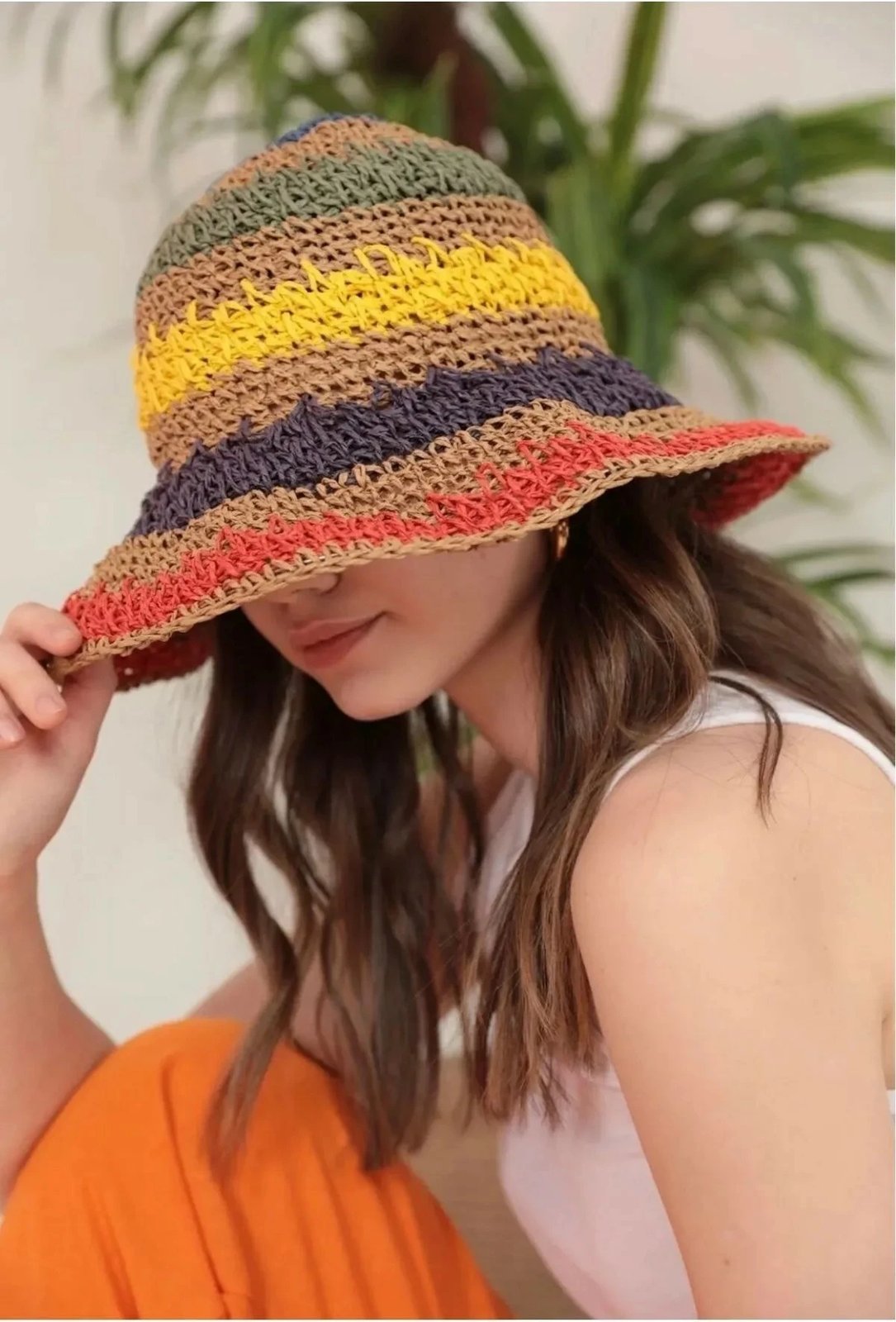 Kapelë grash, Jumeon, Hsr2066, ngjyrë camel