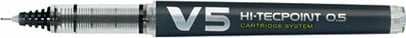 PILOT ROLER V5 HI-TECHPOINT BLACK