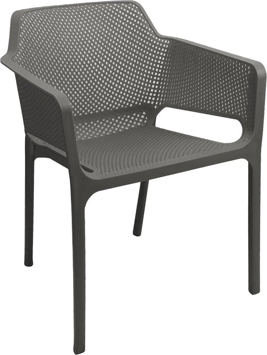 Karrige Oviez pp, ngjyrë anthracite, 59x58x79cm