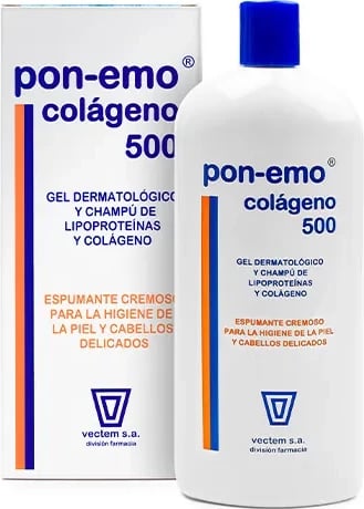 Shampon Vectem Pon-Emo Colágeno unisex 500ml