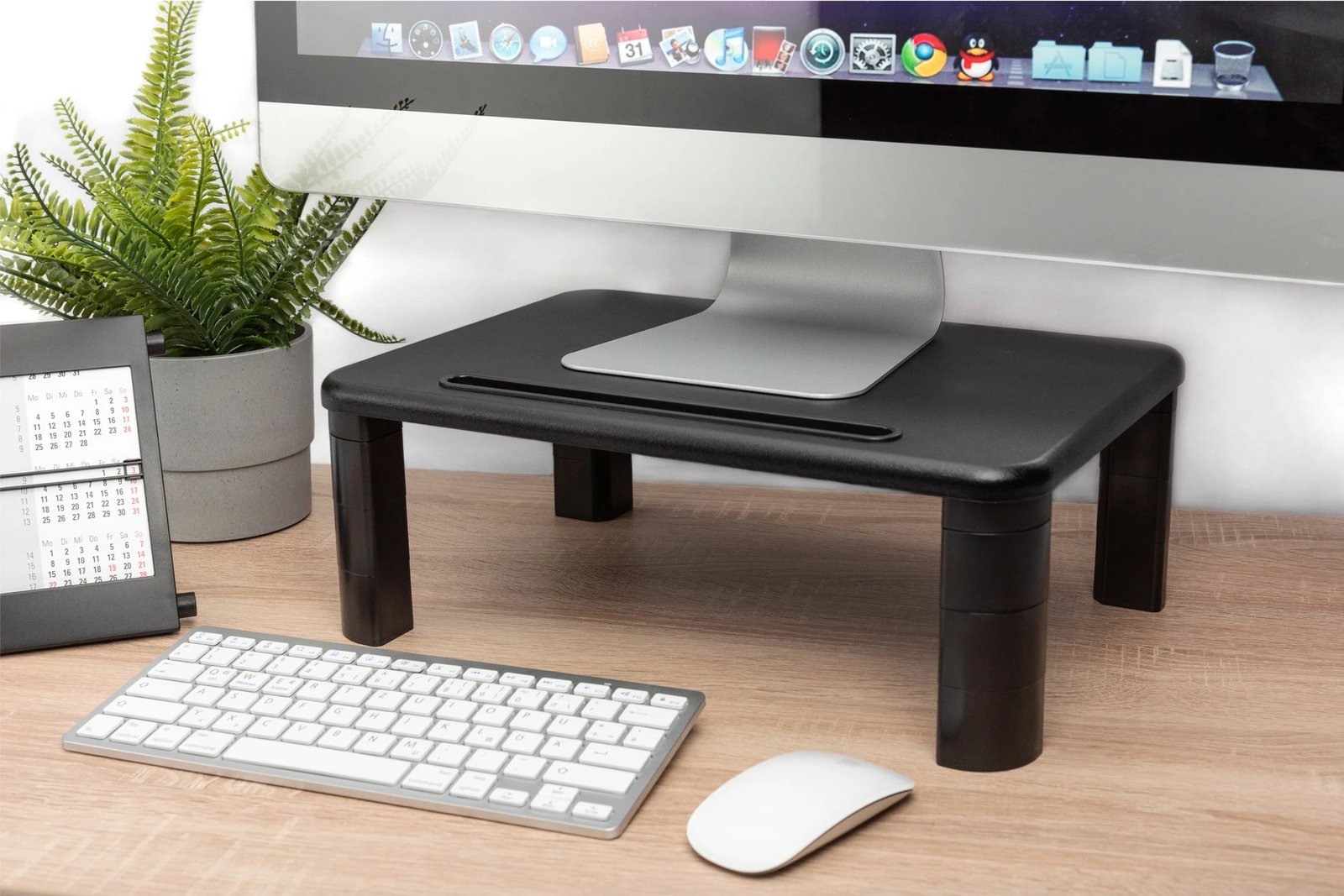 Mbajtës monitori/laptopi Digitus, rregullim lartësie, 400x280mm, ngjyrë e zezë