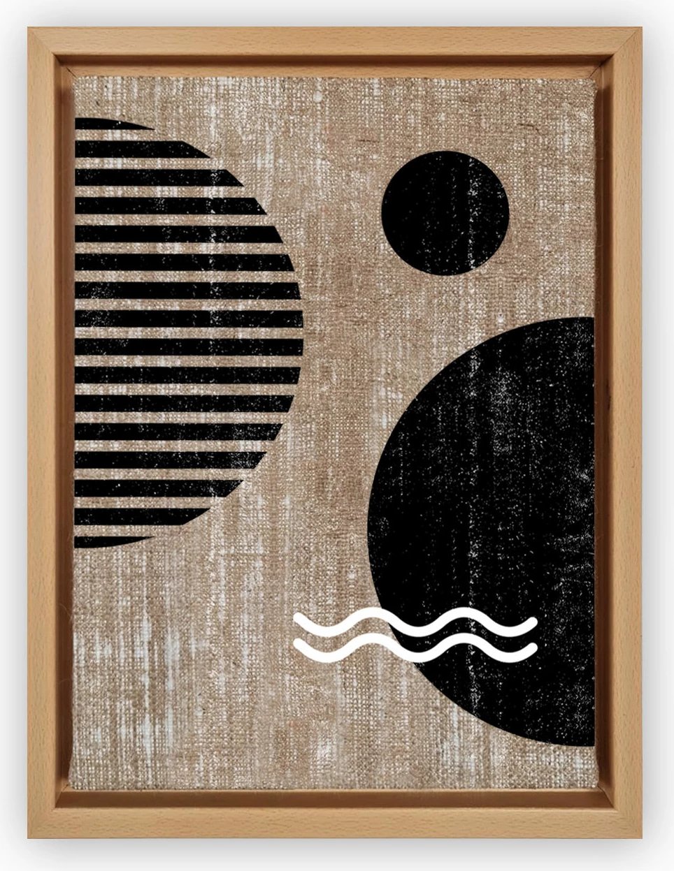 Pikturë dekorative në kanavacë, shumëngjyrëshe, Wallity, LNJ71802311123, 36x46cm