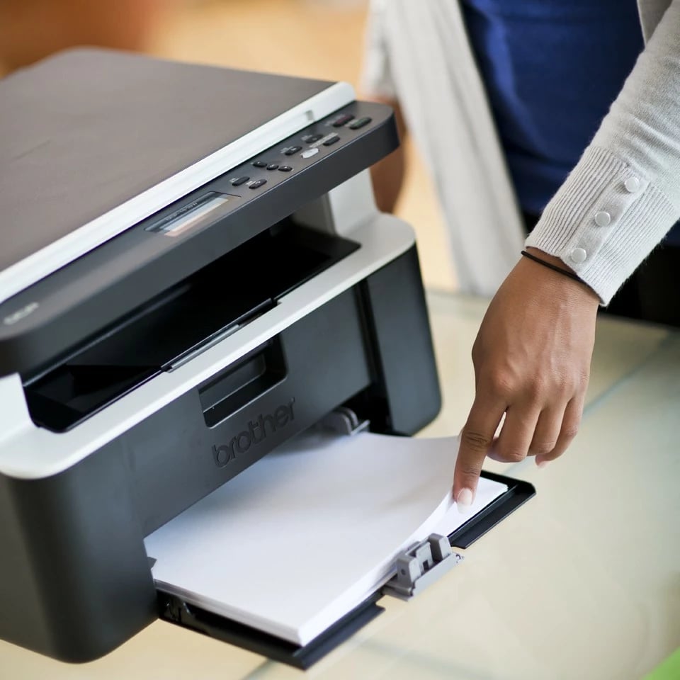 Printer multifunksional Brother DCP-1612W, laser, mono, Wi-Fi, A4, zi/bardhë