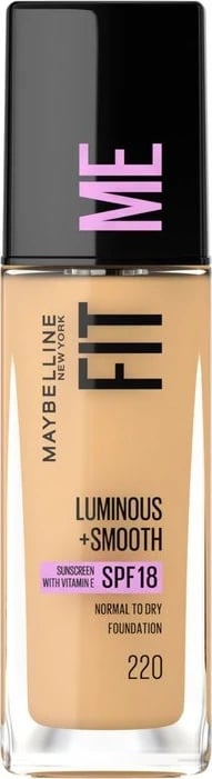 Krem pudër Maybelline Fit Me Luminous+Smooth Spf 18, no.220, 30ml