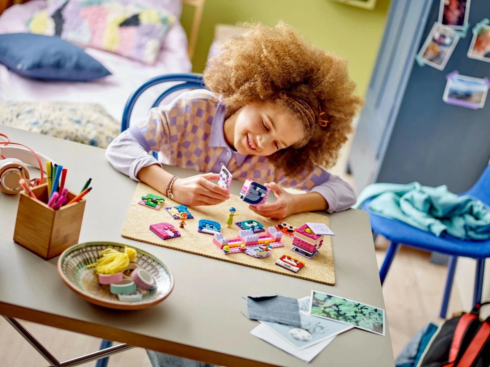 Set LEGO Disney Inside Out 2 Emotion Cubes 43248, 394 pjesë, shumëngjyrësh