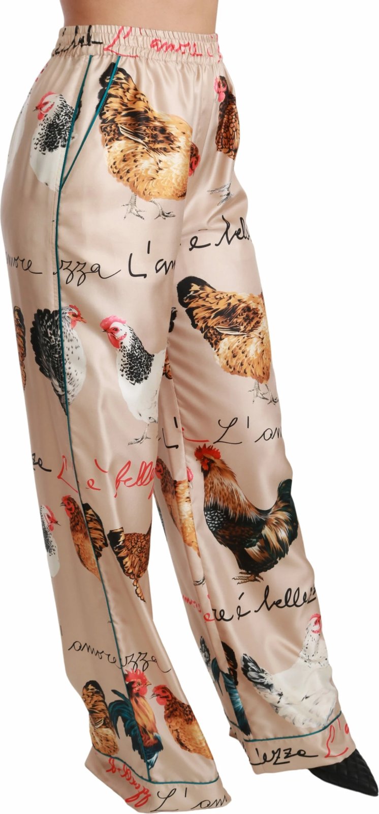 Pizhame të poshtme për femra Dolce & Gabbana, bezhë