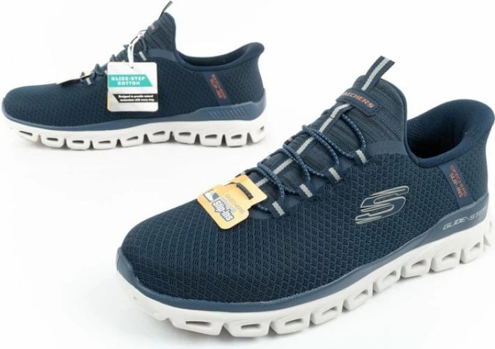 Atlete për meshkuj Skechers, të kaltërta
