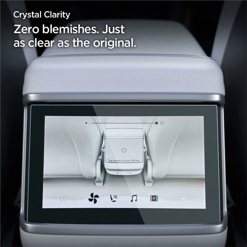 Mbrojtës ekrani xhami Spigen Glas.tR Slim për Tesla Model X 2022 / Model S 2021, Transparent