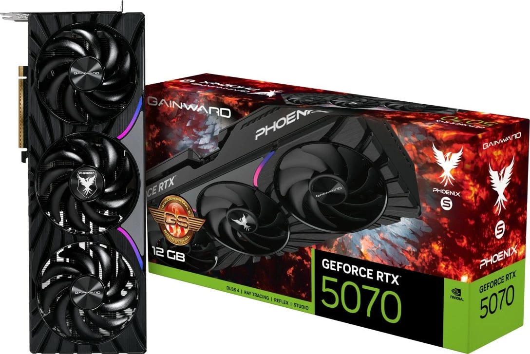 Kartelë grafike Gainward RTX 5070 Phoenix-S GS 12GB GDDR7