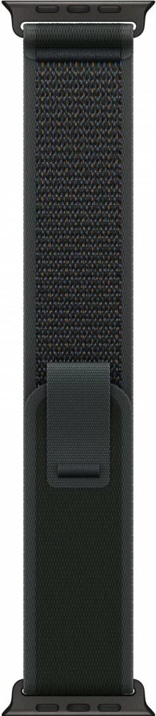 Rrip Apple Trail Band për Apple Watch 49 mm, S/M, elemente titani, i zi