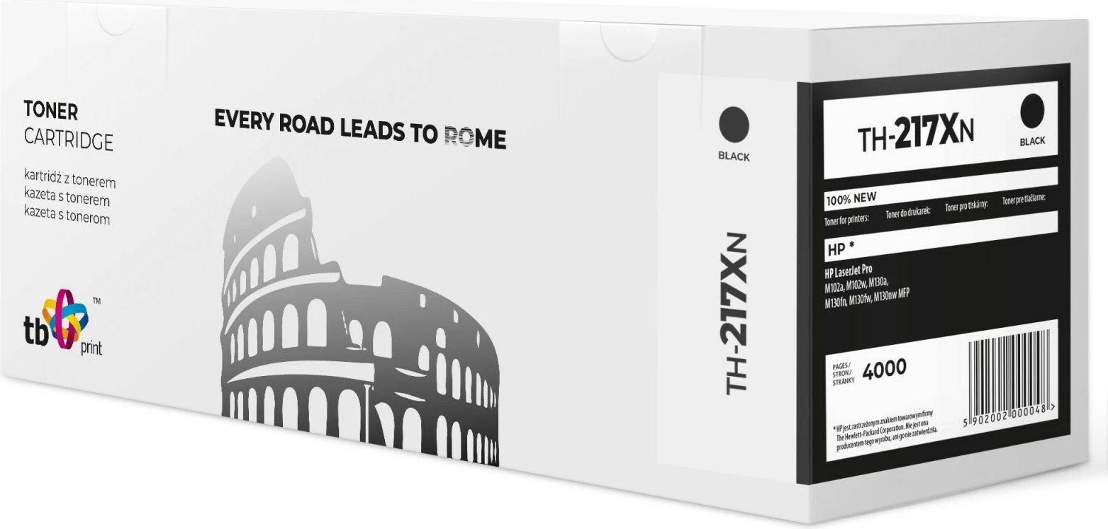 Toner TB Print TH-217XN për HP LaserJet Pro, i zi, 4000 faqe