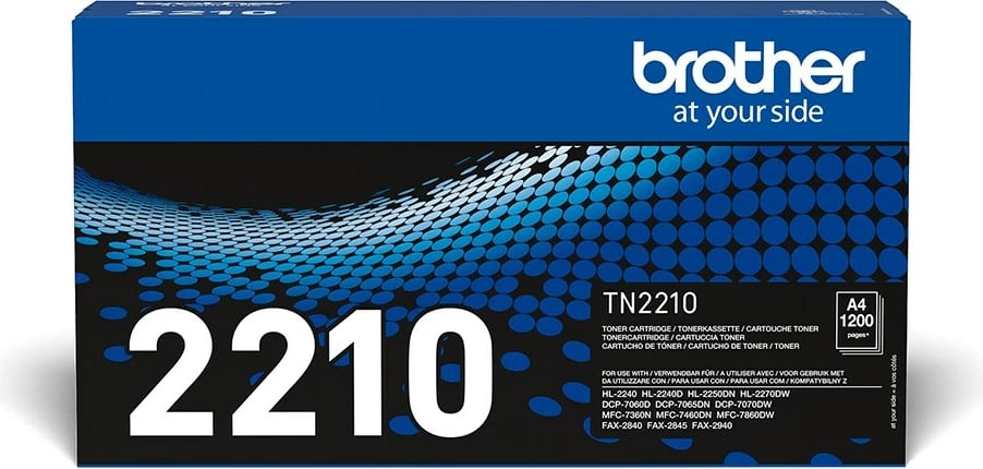Toner për printer Brother TN-2210, i zi
