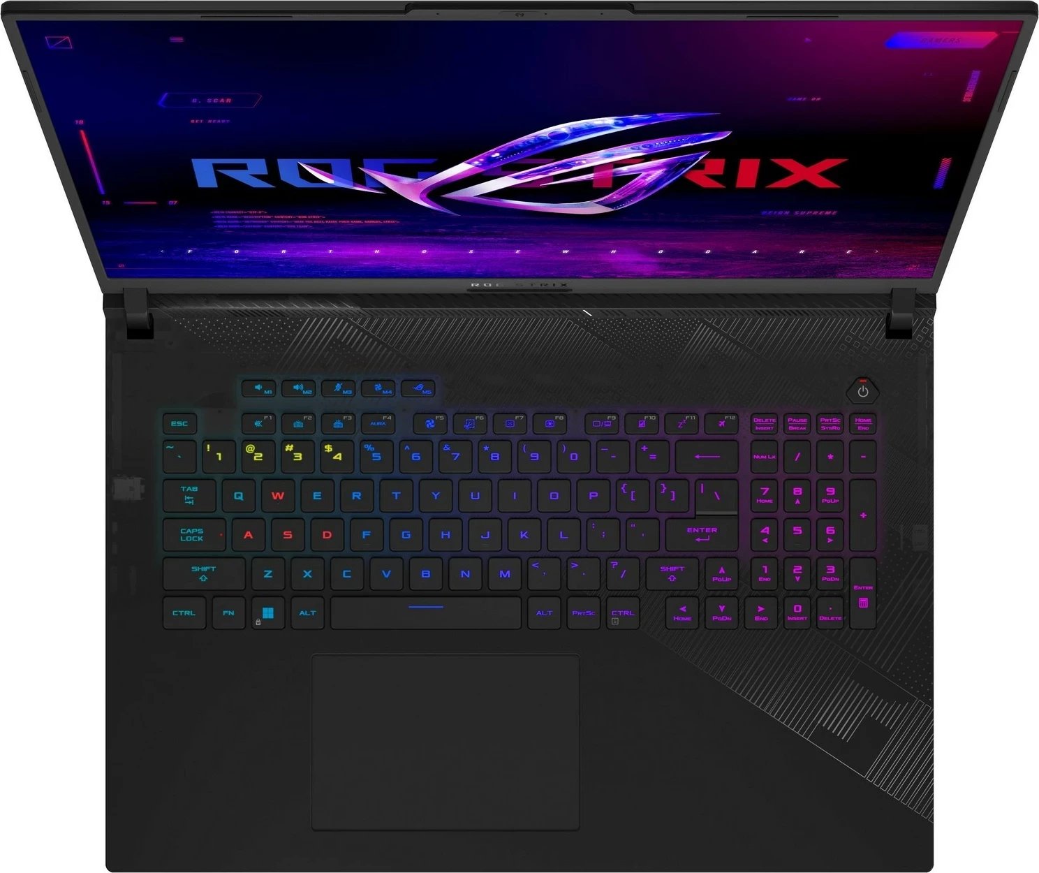 Laptop Asus ROG Strix SCAR 18 G834JZR-N6036W, i9-14900HX, 32GB, 1TB + 2TB, RTX4080, 18"-240Hz, e zi