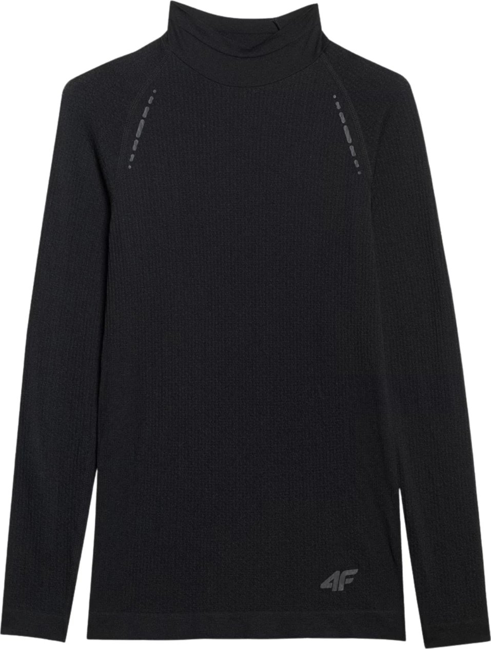 Maicë me mëngë të gjata për femra 4F, e zezë