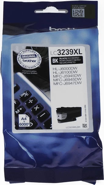 Kartush boje, Brother LC3239XLBK, XL rendiment 6000 faqe, e zezë