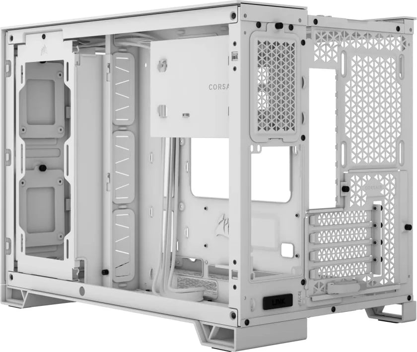 Kasë Corsair 2500X, Midi Tower, mATX, e bardhë