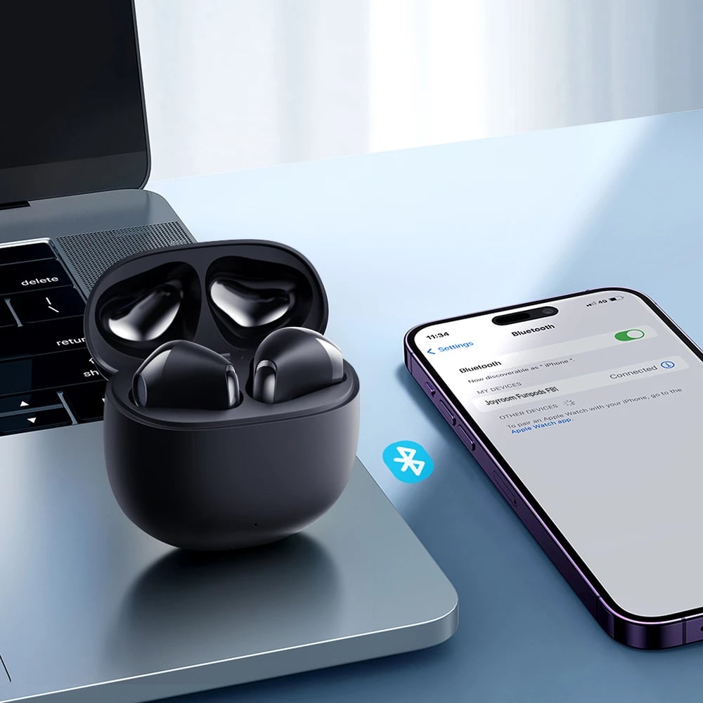 Kufje TWS Joyroom Funpods JR-FB1, Bluetooth 5.3, e zezë