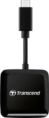 Lexues kartelash Transcend RDC3, USB Type-C, SD/microSD, i zi