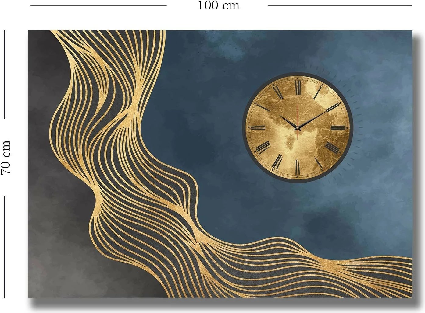 Orë muri dekorative në kanavacë, shumëngjyrëshe, Wallity 70100CS-026, 70x100cm