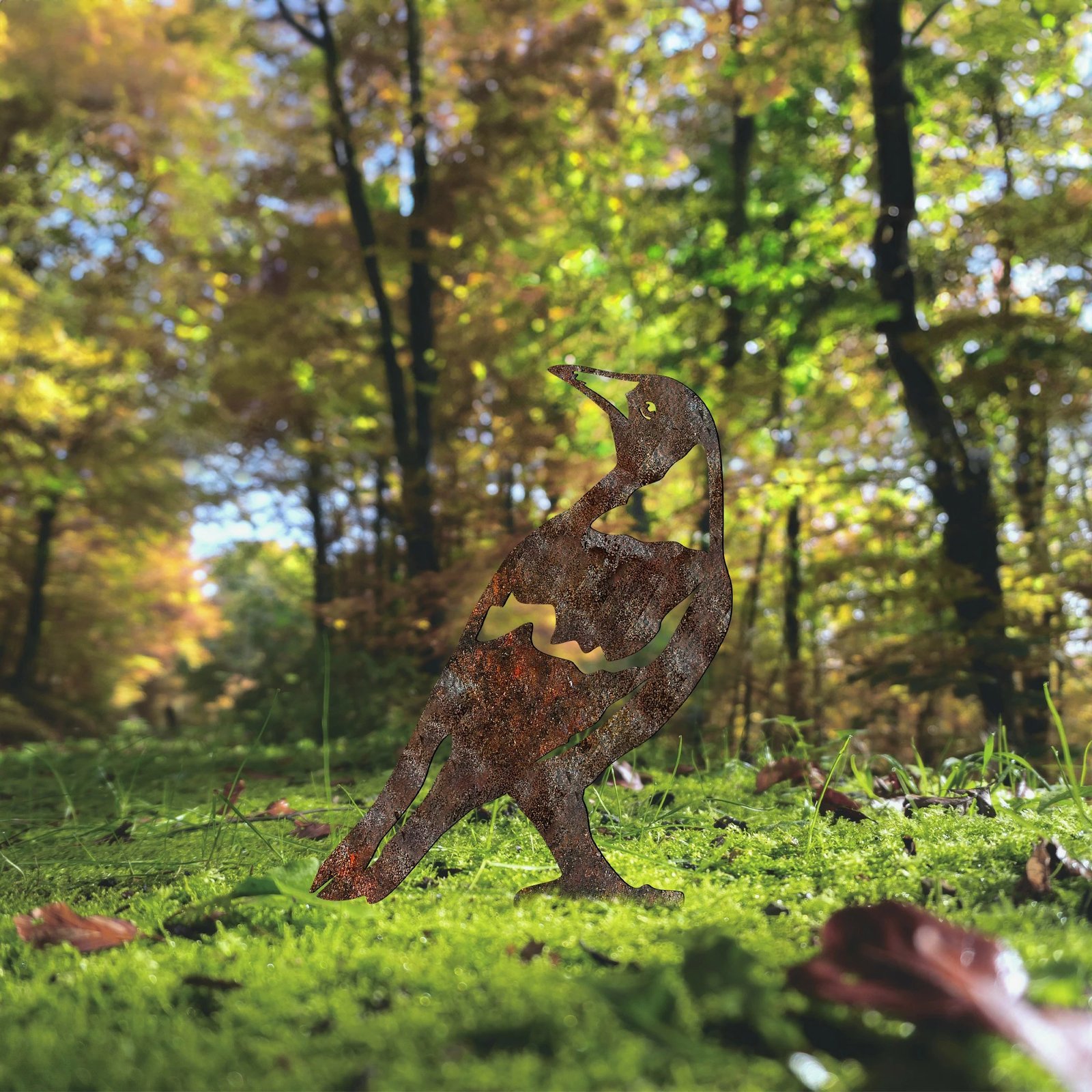 Objekt dekorativ për kopsht, dizajn Aberto, zog, A 01