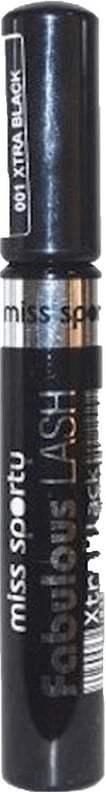 Maskara Miss Sporty Fabulous Lash Xtra Lengthening and Volumizing 001 Xtra Black 8ml