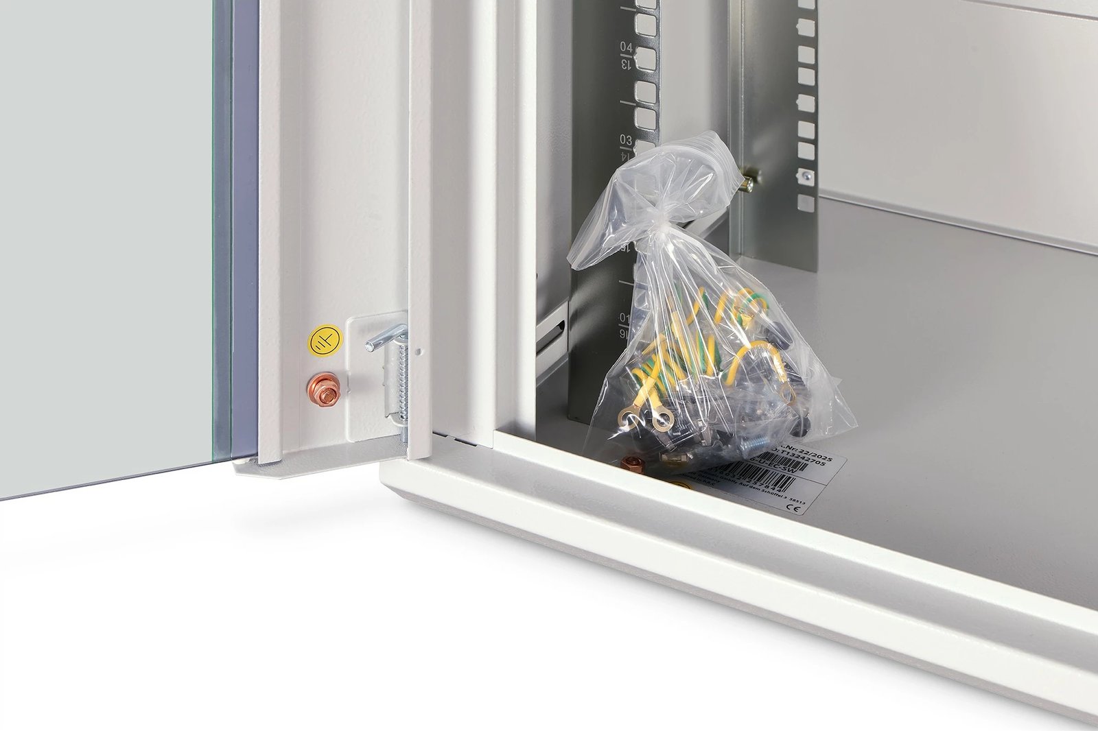 Kasë rrjeti Digitus Dynamic Basic 19U, 600x450 mm, montim në mur, gri