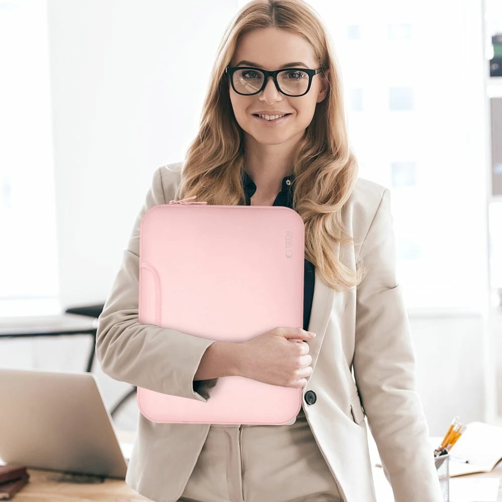 Çantë laptopi Tech-Protect Neoprene 15-16, Rozë