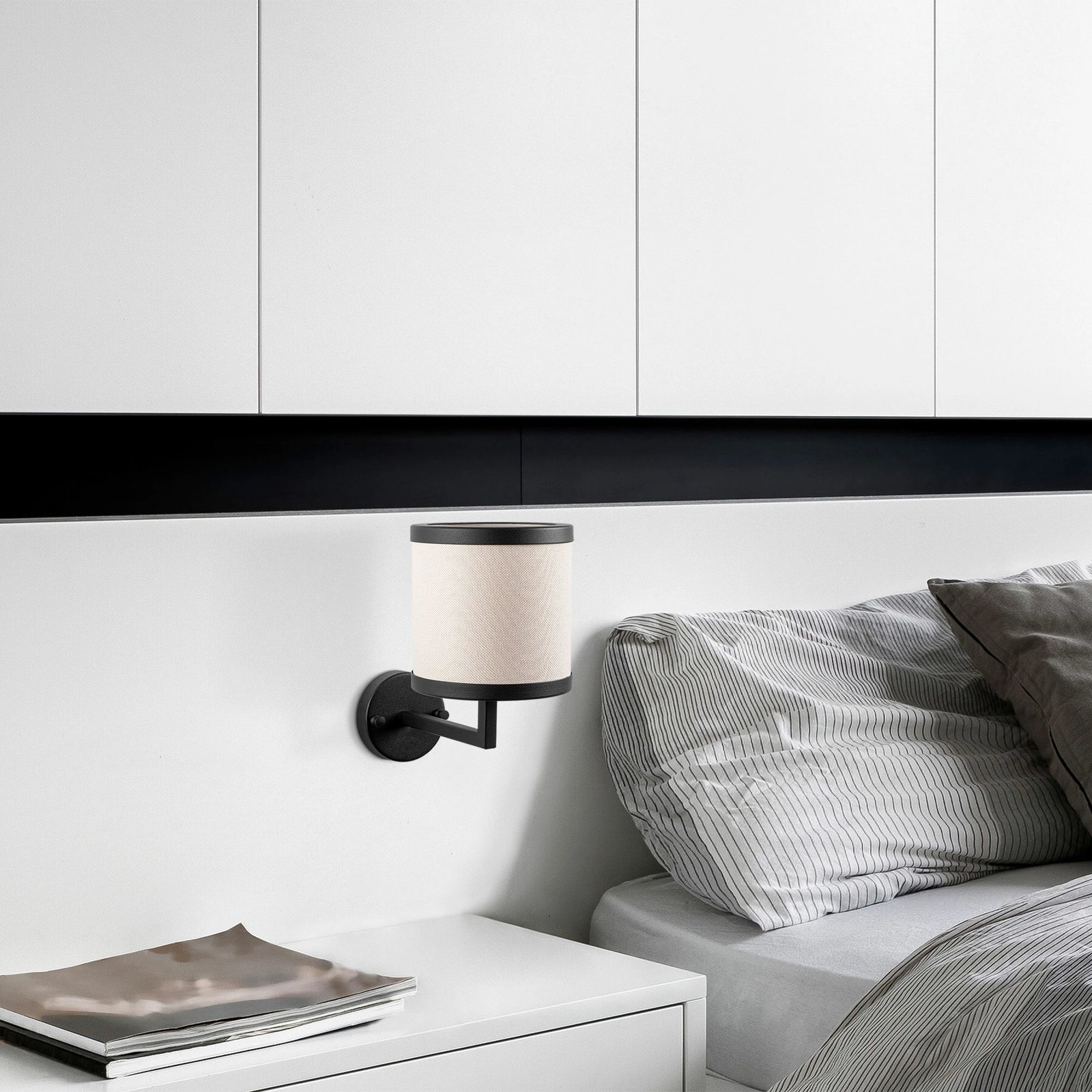 Llambë muri Opviq, Way - 11608, e zezë dhe e bardhë