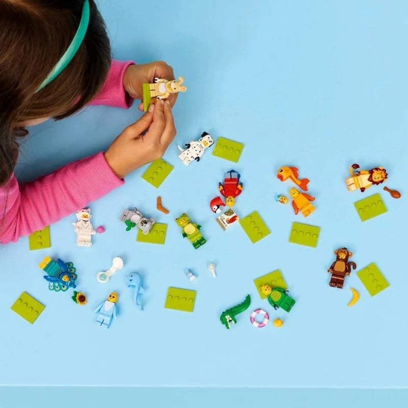 Minifigurë lego për fëmijë, animals