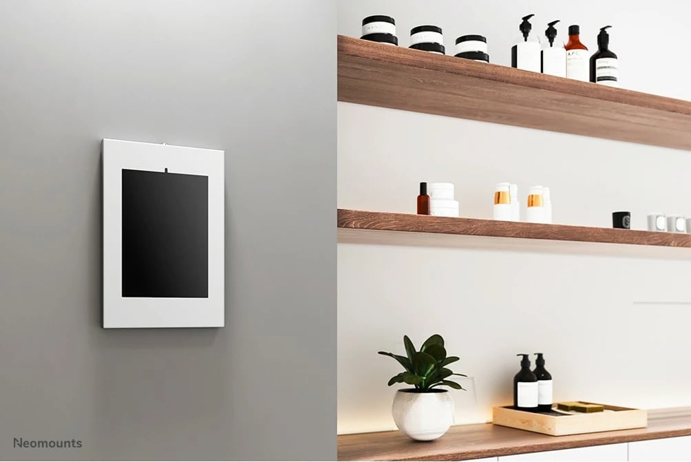 Mbajtës muri për tablet Neomounts WL15-650WH1, 9.7-11 inç, çelik, i bardhë