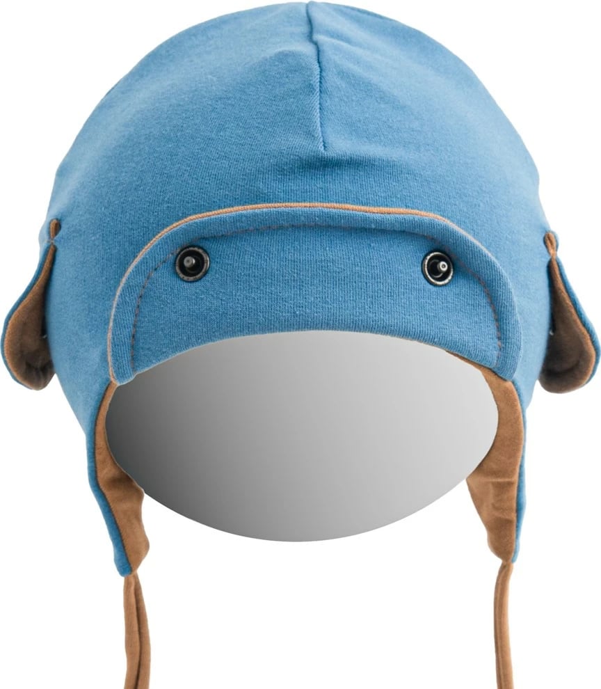 Kapelë bebe, NEW BABY, Special One, 95% pambuk 5% elastan, madhësia 62 (3-6m), blu