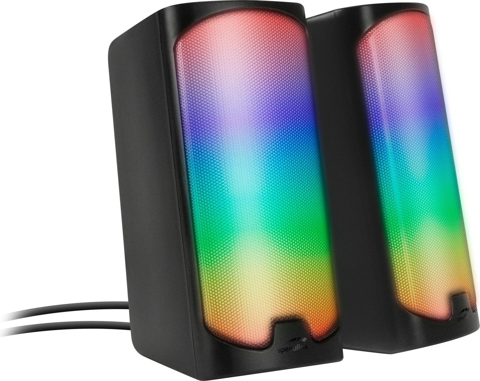 Altoparlantë Speedlink TONOS RGB, 2.0, Bluetooth/USB, të zi