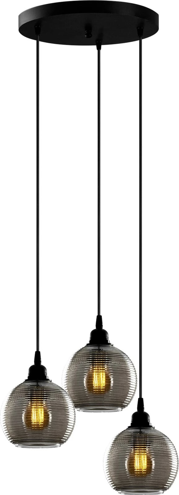 Llambë tavani Opviq, ngjyrë fume, 031