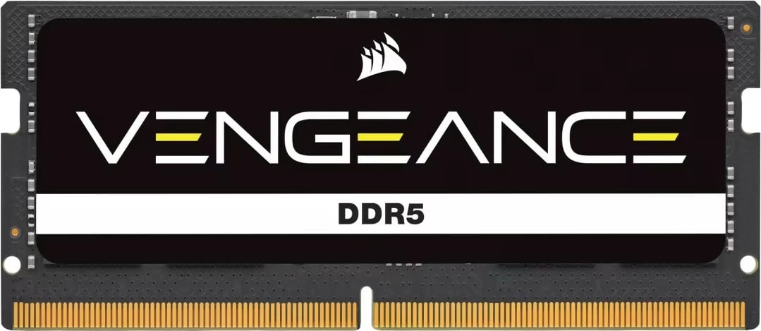 RAM Memorje Corsair Vengeance DDR5 SODIMM 24GB 5200MHz CL44, e zezë (1x24GB)