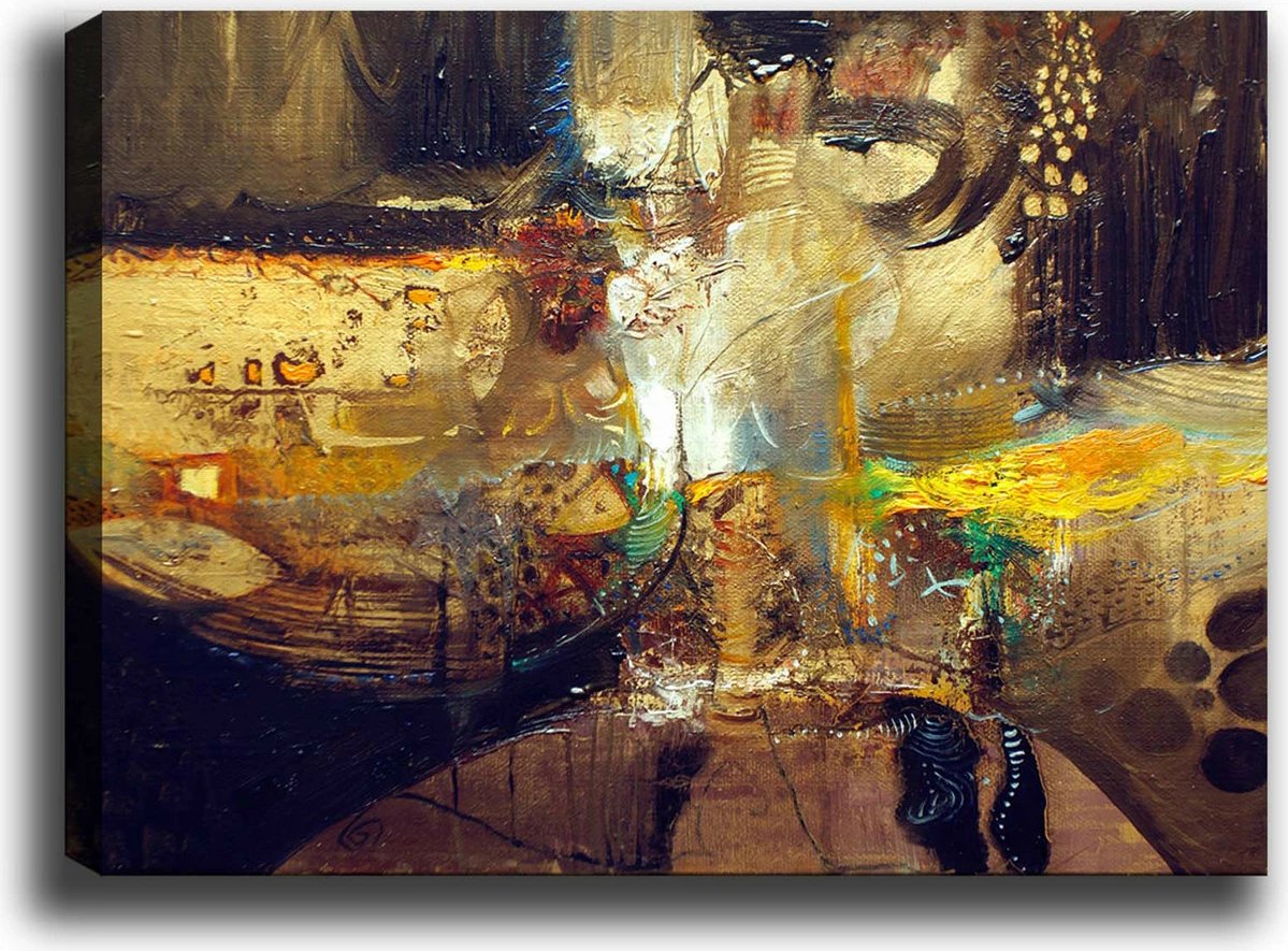 Pikturë dekorative në kanavacë, shumëngjyrëshe, 70x100cm