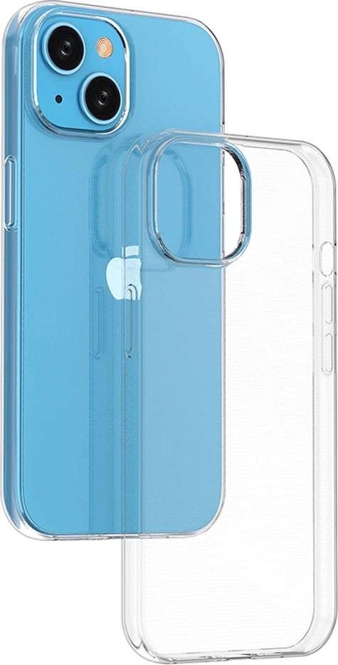 Mbështjellës Hurtel Ultra Clear për iPhone 15, 0.9mm, Transparent